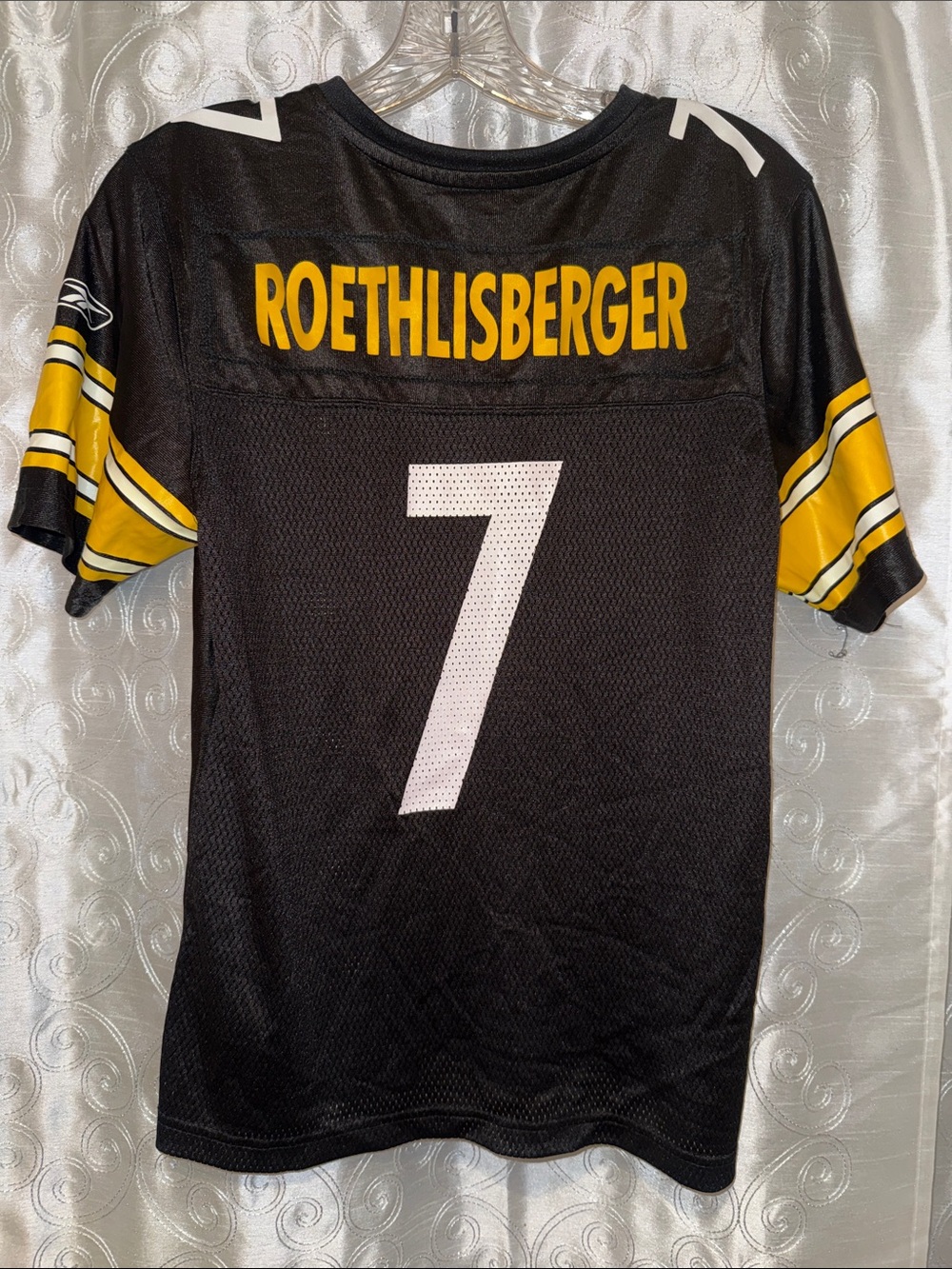 Reebok On Field Pittsburgh Steelers Ben Roethlisberger Jersey Women’s Size M 🔥G2